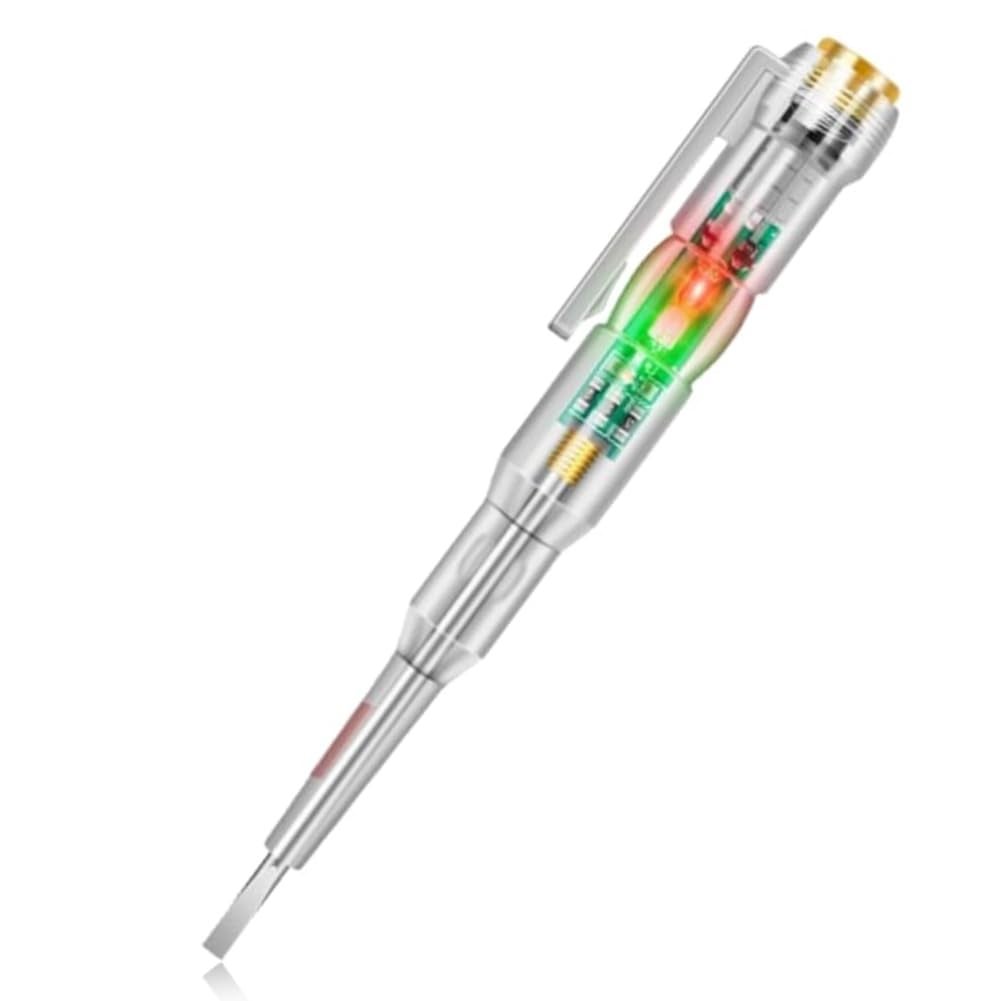Wkrętak testujący 5-250V, pióro do testowania napięcia, elektryczny wykrywacz napięcia, testery elektryczne, obudowa ABS, do naprawy obwodów