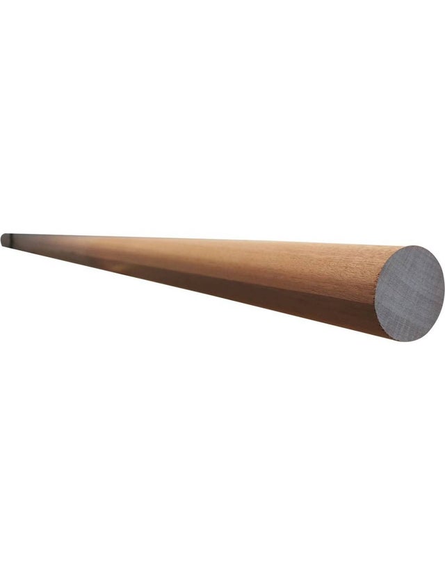 Main Courante Bois Exotique Ronde ø42 Mm L 250 Cm