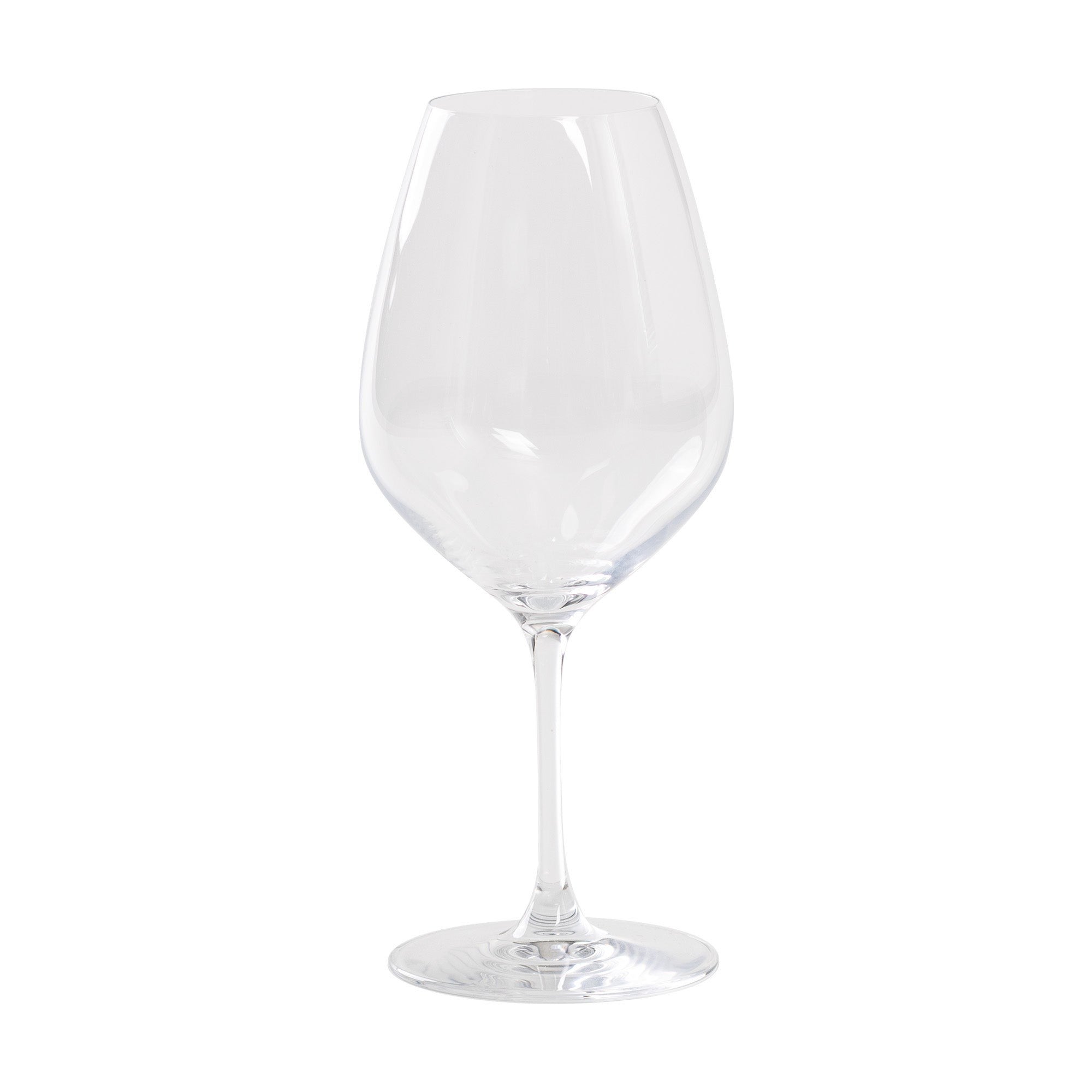 Set 6 pahare profesionale de degustare de vin rosu din pahar de cristal de calitate superioara, capacitate 57cl, design elegant transparent 6buc