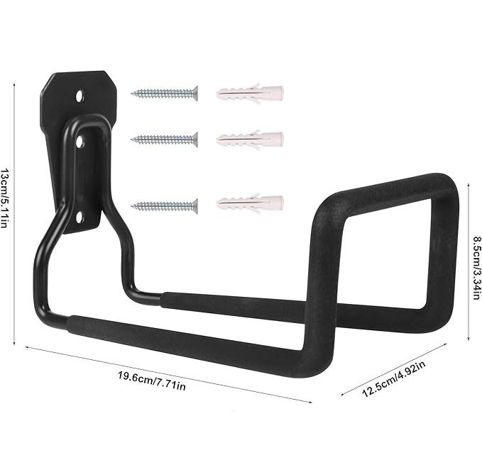Crochet Droit Et Bande Charnières Noires – Lourdes Pour Garage, Hangar, Grange – Haven
