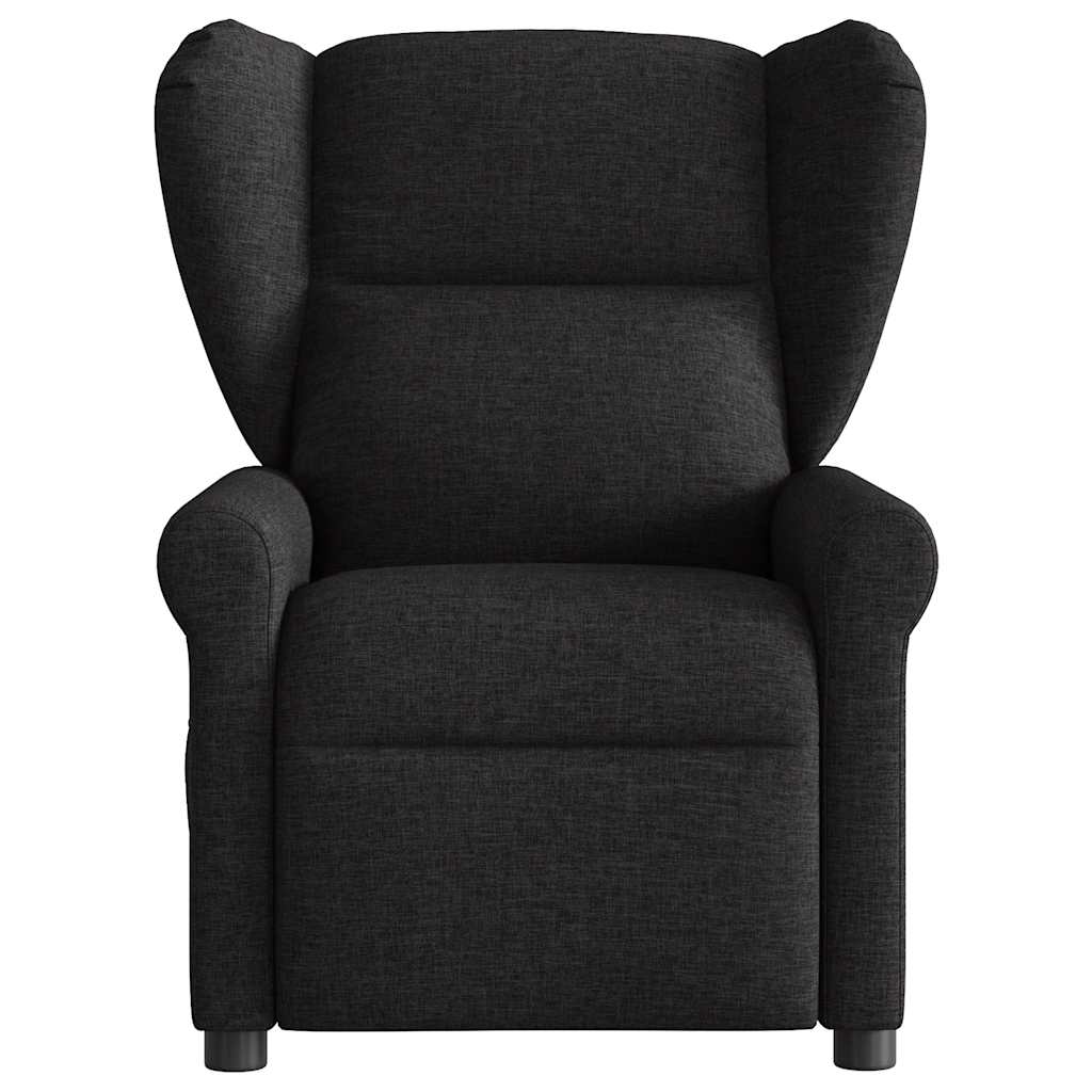 Fauteuil de télévision | Fauteuil inclinable électrique Noir Tissu CFW468992 - 4
