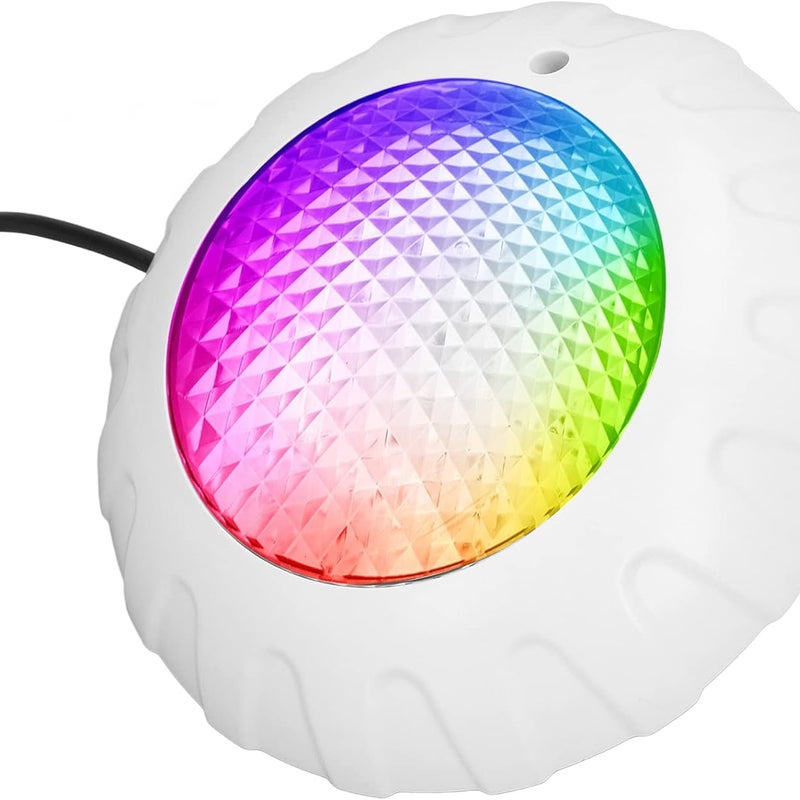 Reflektor basenowy LED 12 V o dużej mocy, odpowiedni do basenów, ogrodów skalnych, akwariów, ogrodów, wodospadów (1 sztuka)