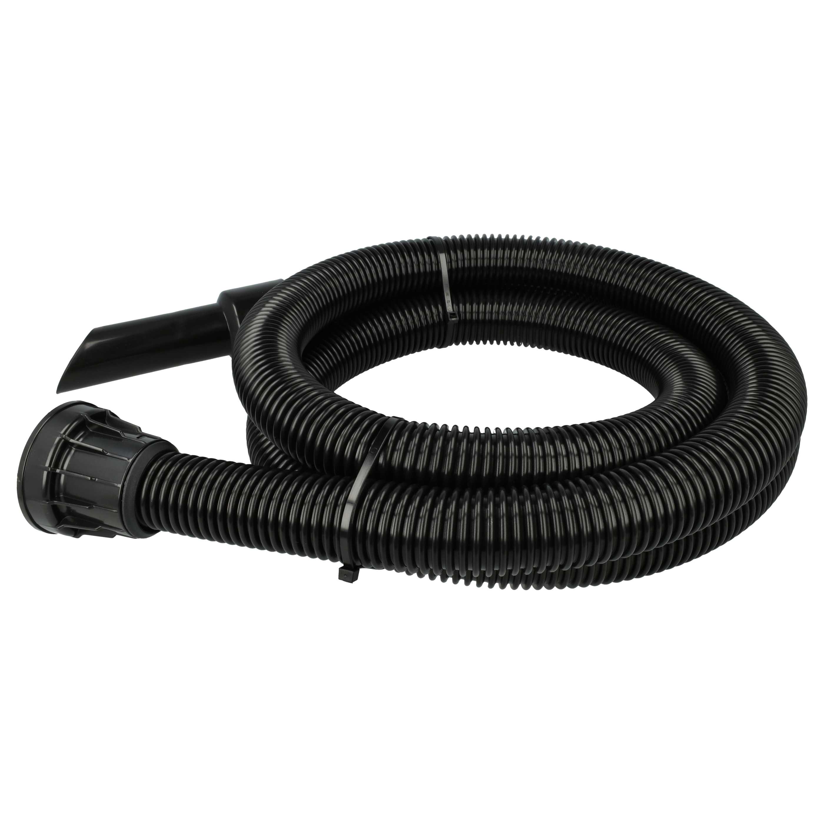 vhbw Tuyau d'aspirateur 2,7m avec raccord circulaire 32mm compatible avec Numatic NPV370, NPV370 22, NQS250, NQS250 22, NRV200 aspirateur -noir - 3