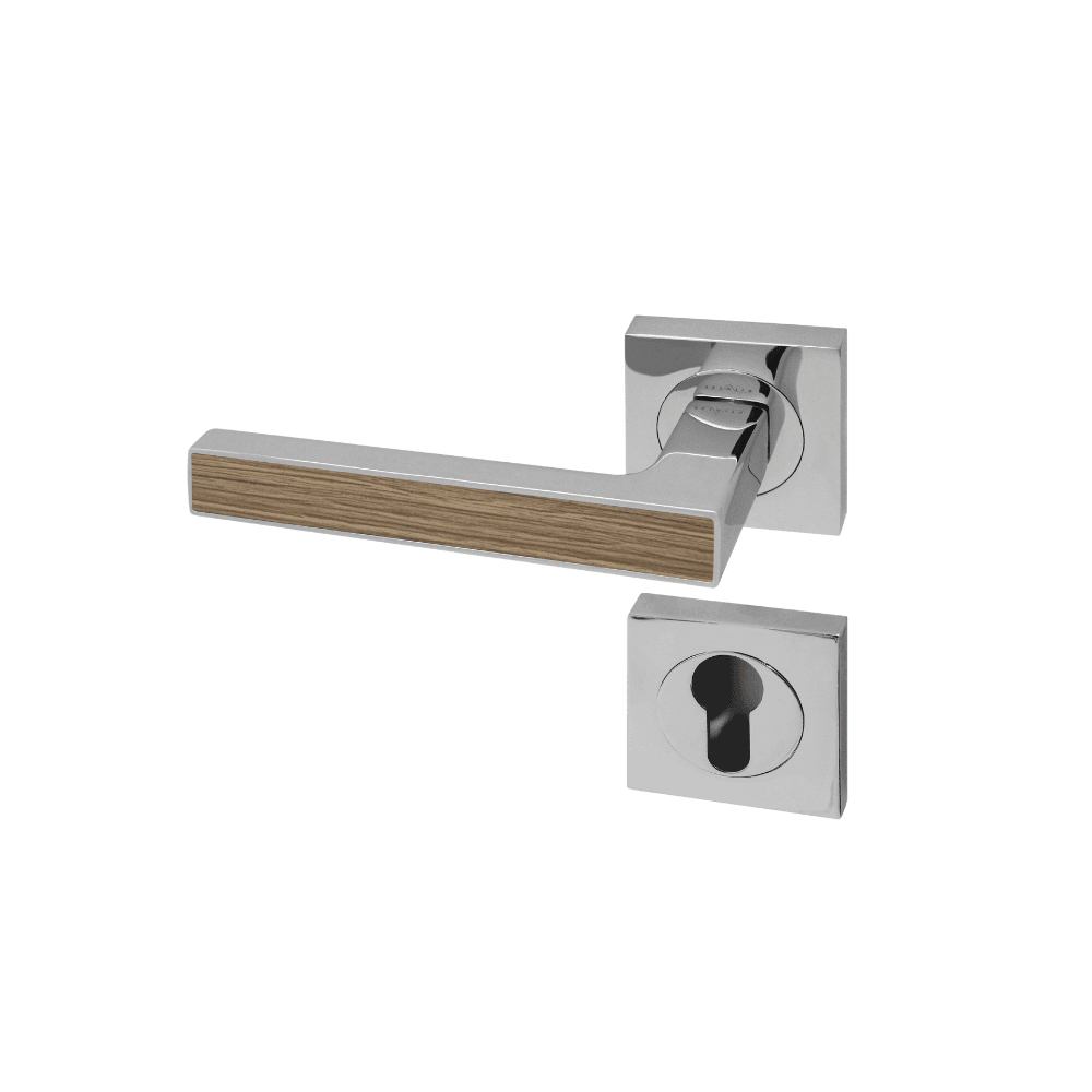 Poignée de porte d'intérieur Premium Chêne Gris à cylindre | Leroy Merlin