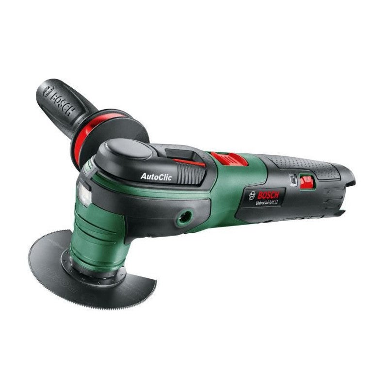 BOSCH Outil multifonction UniversalMulti 12 - Outil seul - 12 V 2,5 Ah - 2