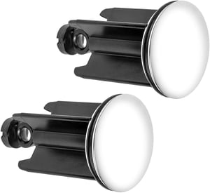 Bouchon De Lavabo Universel Réglable En Hauteur - Acier Inoxydable - Pour Évier De Cuisine - Drainpro
