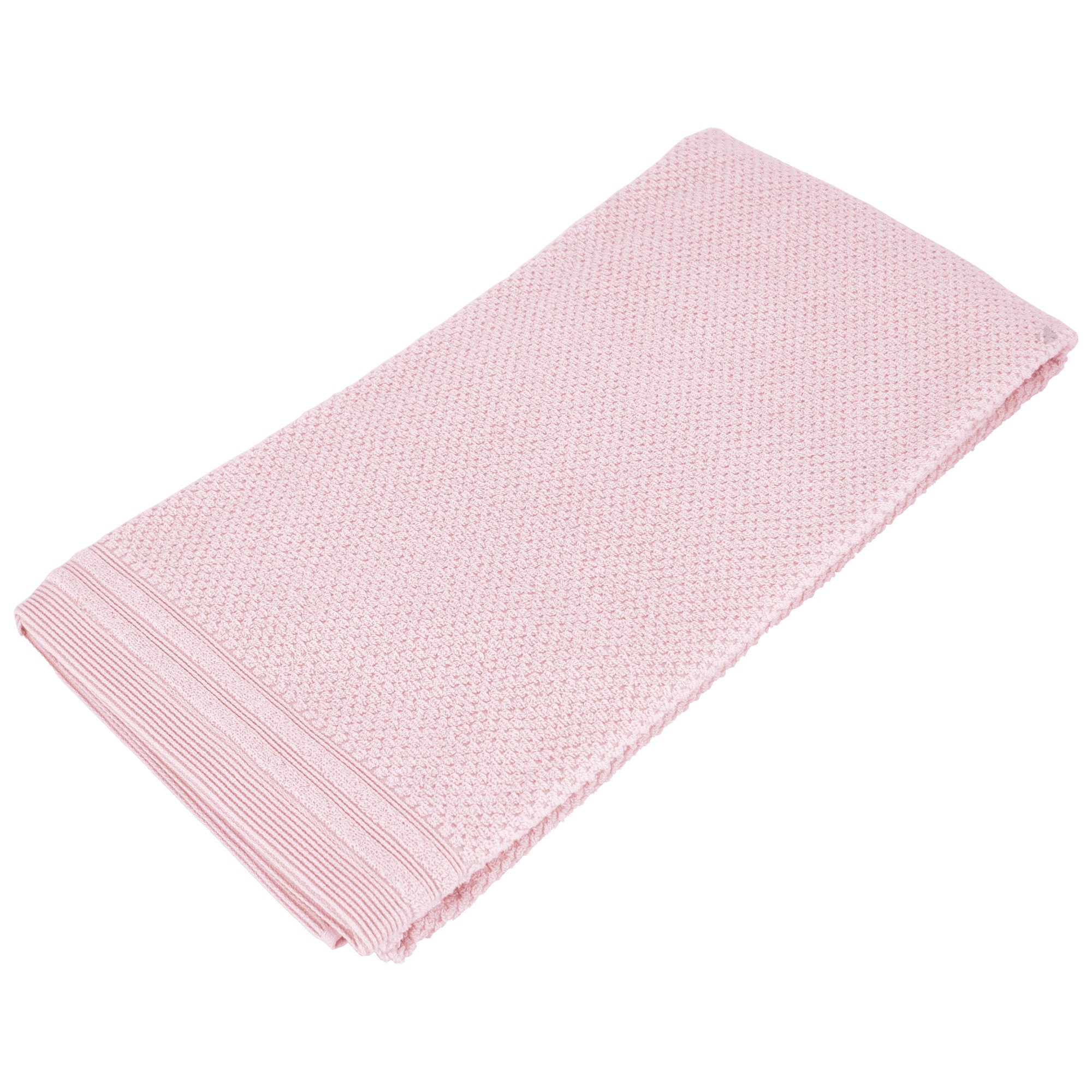 Drap De Douche Linnea Pure - 70x140 Cm, 550 G/m², éponge Bouclette, Couleur Rose Bonbon, Fabriqué Au Portugal