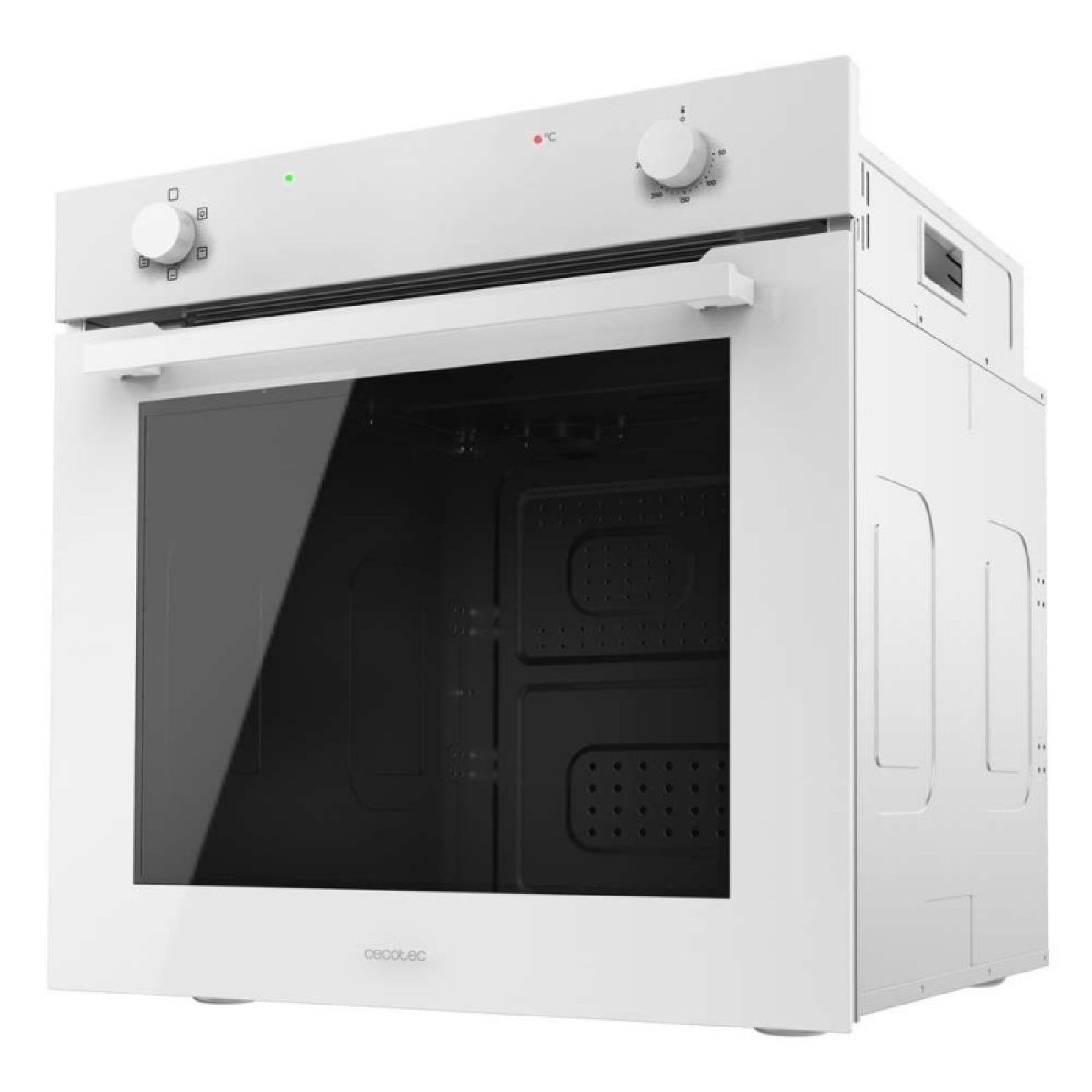 Cecotec Four Intégrable Multifonction Conventionnel de 80L Bolero Hexa C126400 Glass White. 2800W, 5 Fonctions, Basse - 8