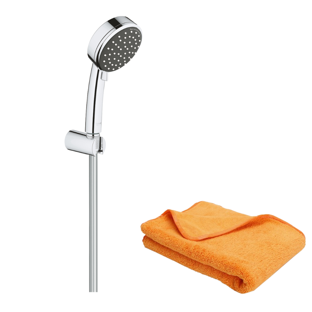 GROHE QuickFix Vitalio Comfort 100 - Set Douche Avec Douchette 2 Jets - Flexible 1.5m