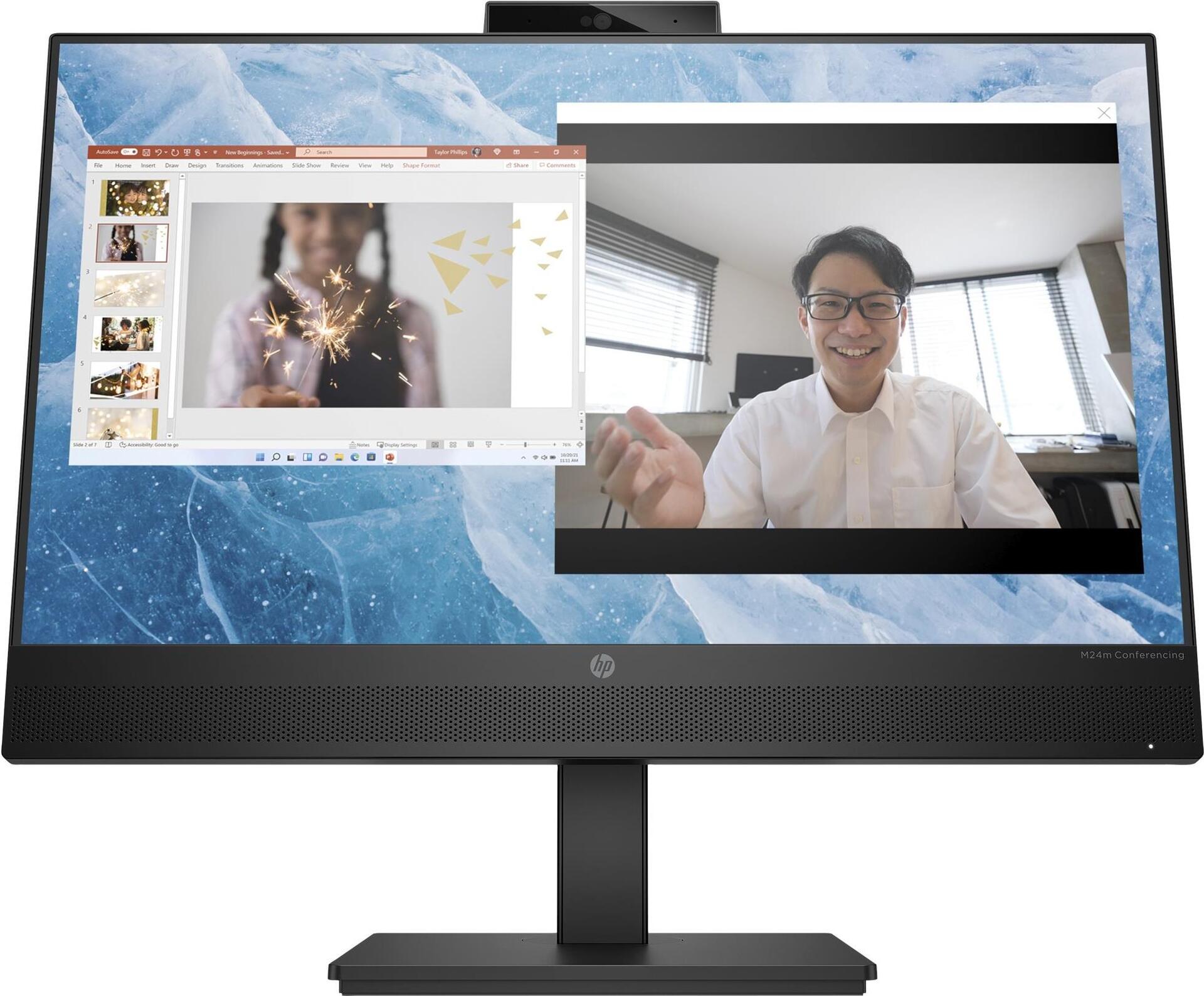 HP M24m Monitor PC 60,5 cm [23.8] 1920 x 1080 Pixel Full HD Nero (M24M ...