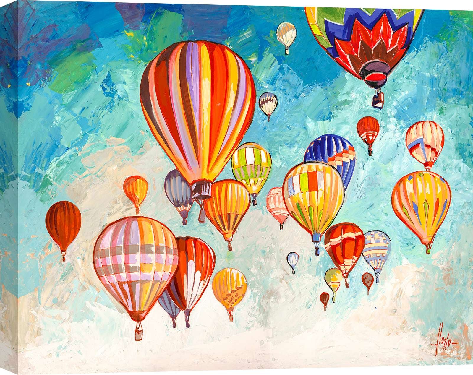 Impression sur toile decoration murale peinture 20x30 cm - Marbre Bleu Impression sur toile decoration murale peinture 20x30 cm - Marbre Bleu