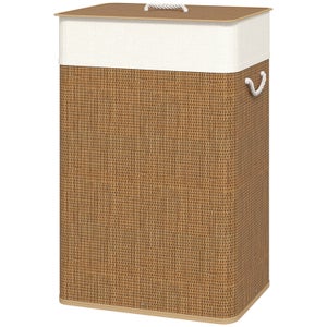 Grand Panier De Rangement En Corde Tissée Bohème 40x43 Cm – Beige Naturel, Idéal Pour Linge, Jouets & Déco Salon