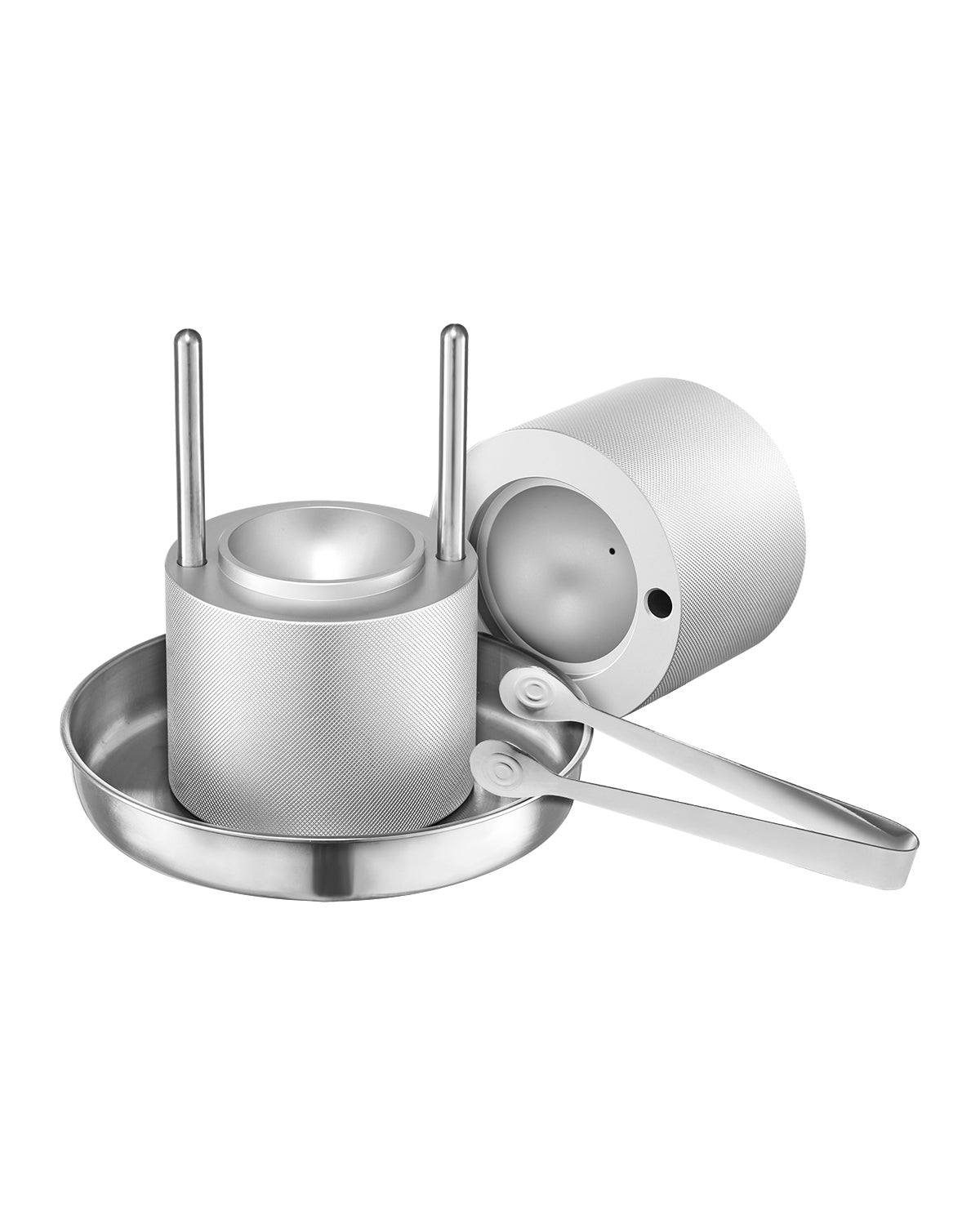Zestaw pras do kulek lodowych Maszyna do robienia kulek lodowych 53 mm Przezroczysta kulka Whisky Forma do bloków lodowych VEVOR