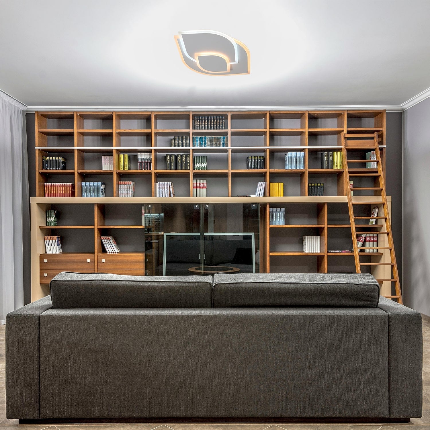 BUYBUY Lampadario LED 65W, Telecomando 2.4G, Luce Regolabile 5500lm BBLED026 - 3