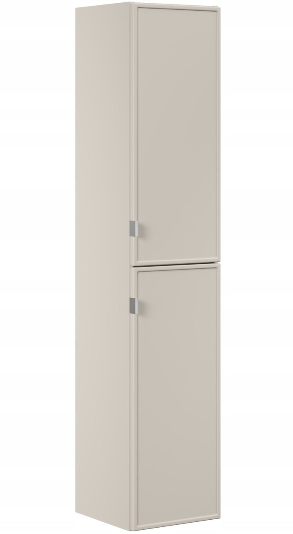 Słupek łazienkowy BELLA 170 cm kaszmirowy wiszący frezowany front