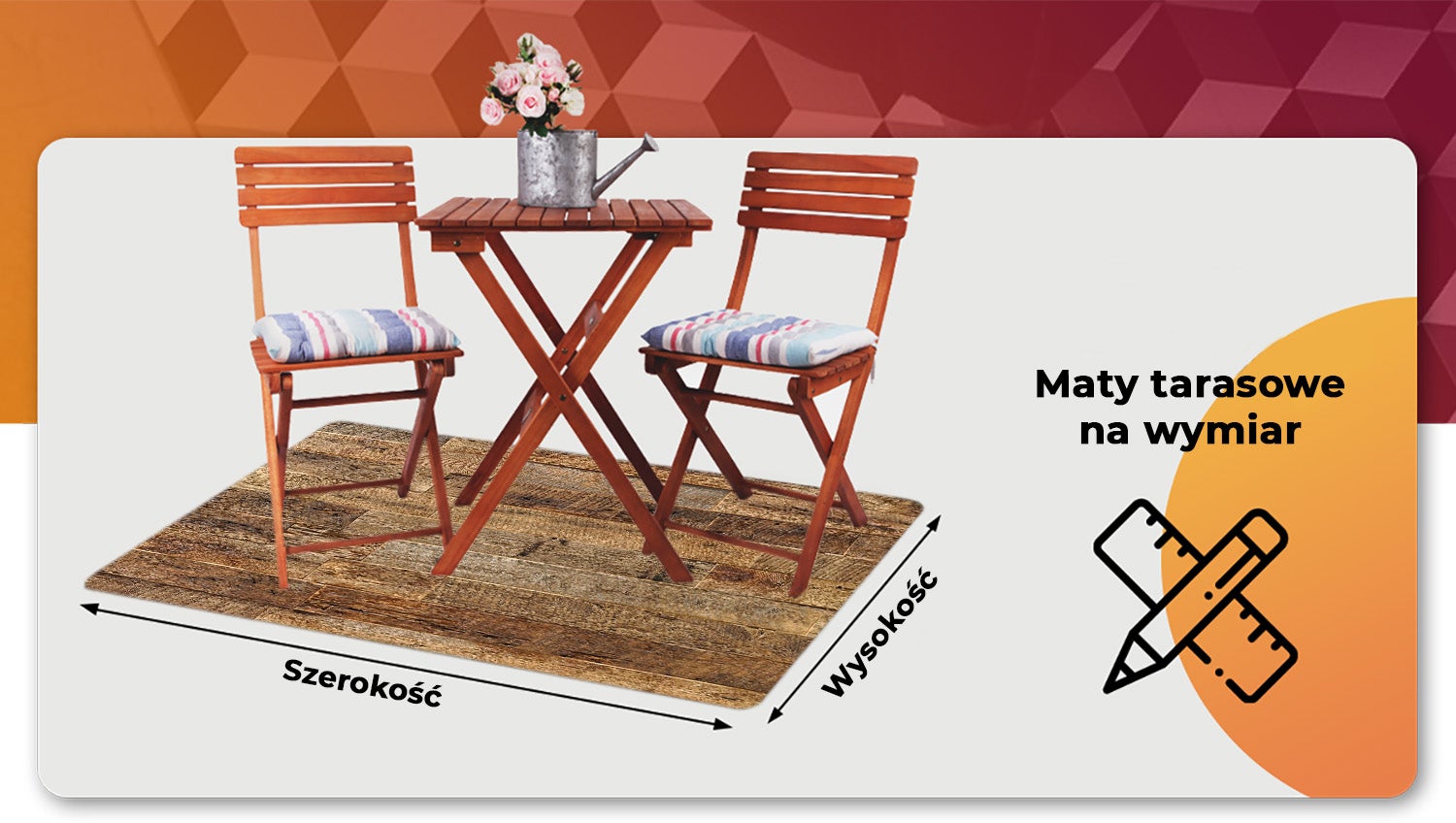 Dywan winylowy krótkie deski naturalny styl chodnik PCV dekoracyjny 150x225 cm – Tulup - 6