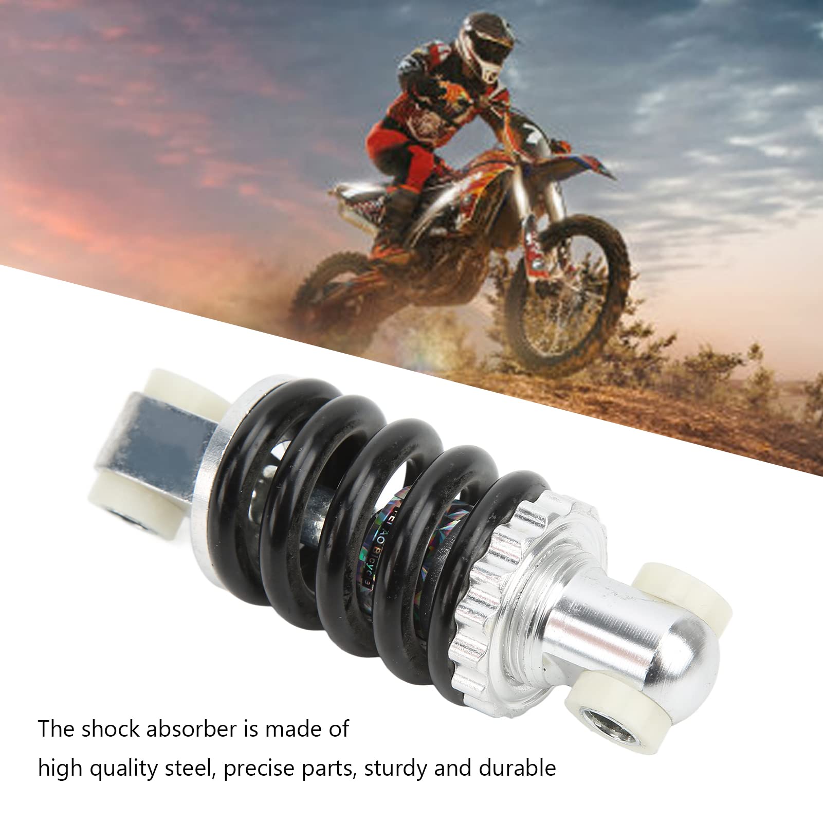 Ammortizzatori per bicicletta 90mm 500LBS Ammortizzatori per mountain bike moto - 3