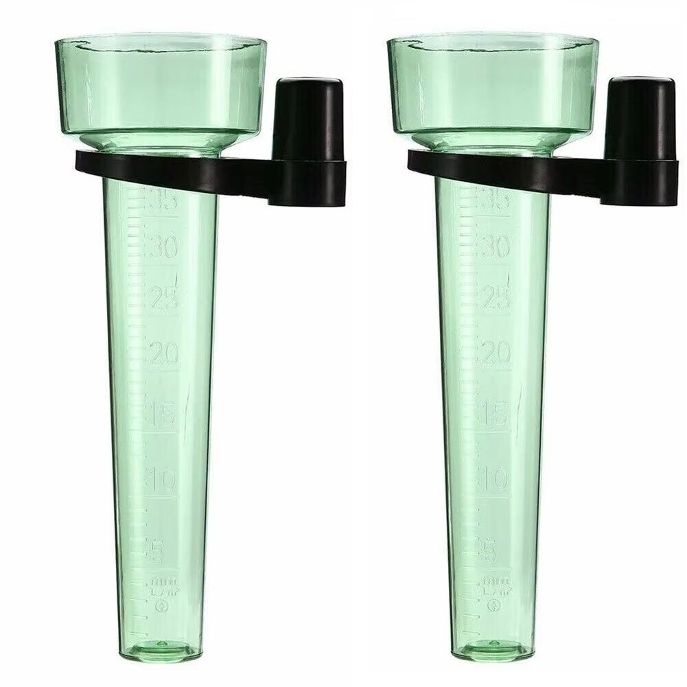 Pluviomètre Extérieur – Lot De 2 Cônes En Plastique Avec Piquet Pour Jardin, Facile à Lire Et Résistant Aux Intempéries - 8