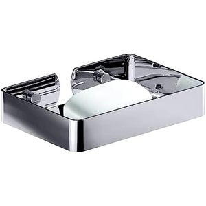 Portasapone da parete autoadesivo (argento) - Acciaio inox - Portasapone da parete senza foratura - Portasapone da parete per il bagno | Leroy Merlin