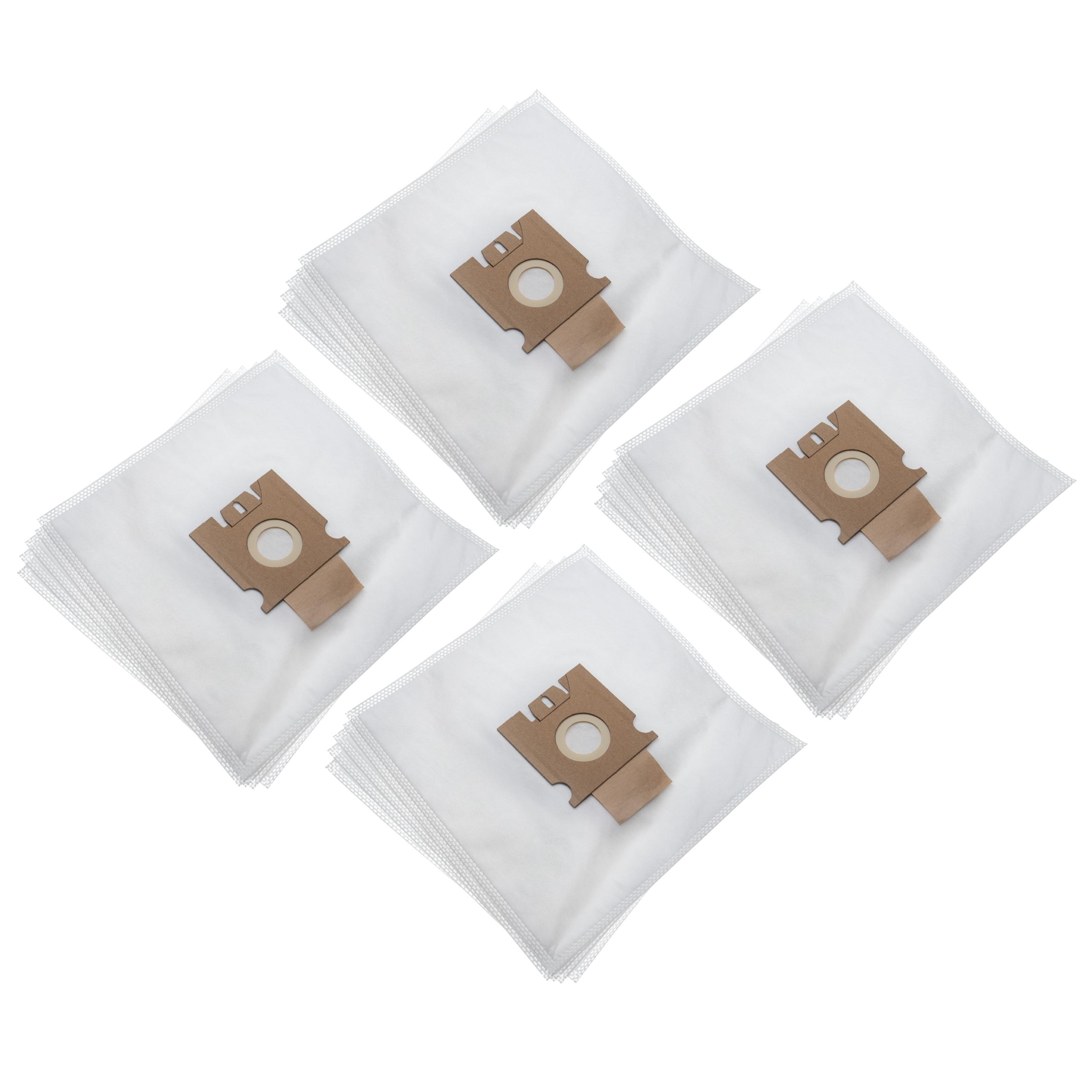 vhbw 20x Sacs compatible avec Hoover TRT2440 019, TRT2450 011, TRT2451 011, TRT2455 011 aspirateur - 27,9cm x 26,8cm blanc - 3