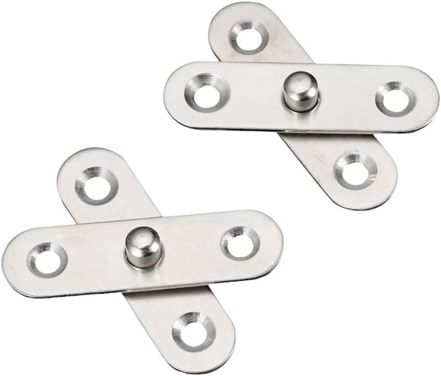 Zawiasy drzwiowe obrotowe ze stali nierdzewnej 360° 56 mm x 16 mm