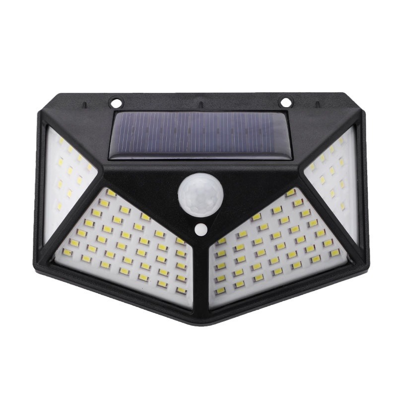 100 diod LED IP65 wodoodporna lampa solarna do użytku zewnętrznego