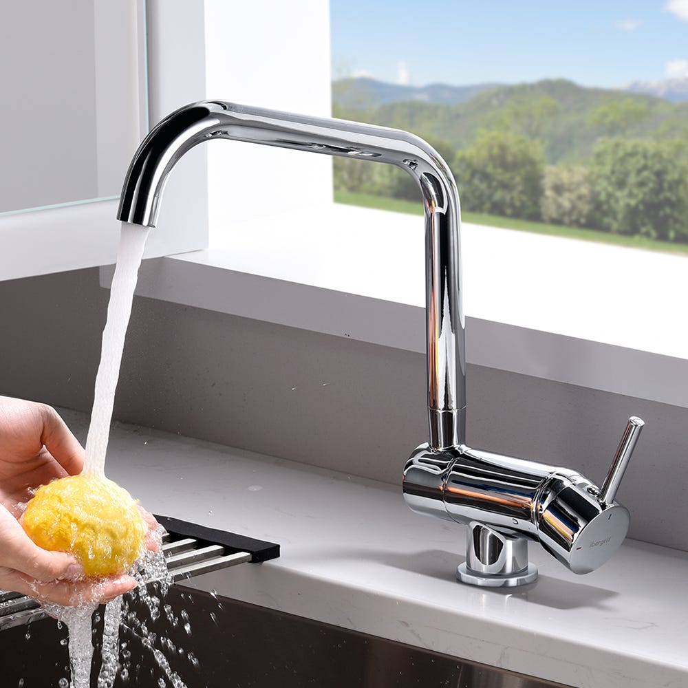 Ibergrif, Grifo de Cocina Abatible, Griferia para Fregadero