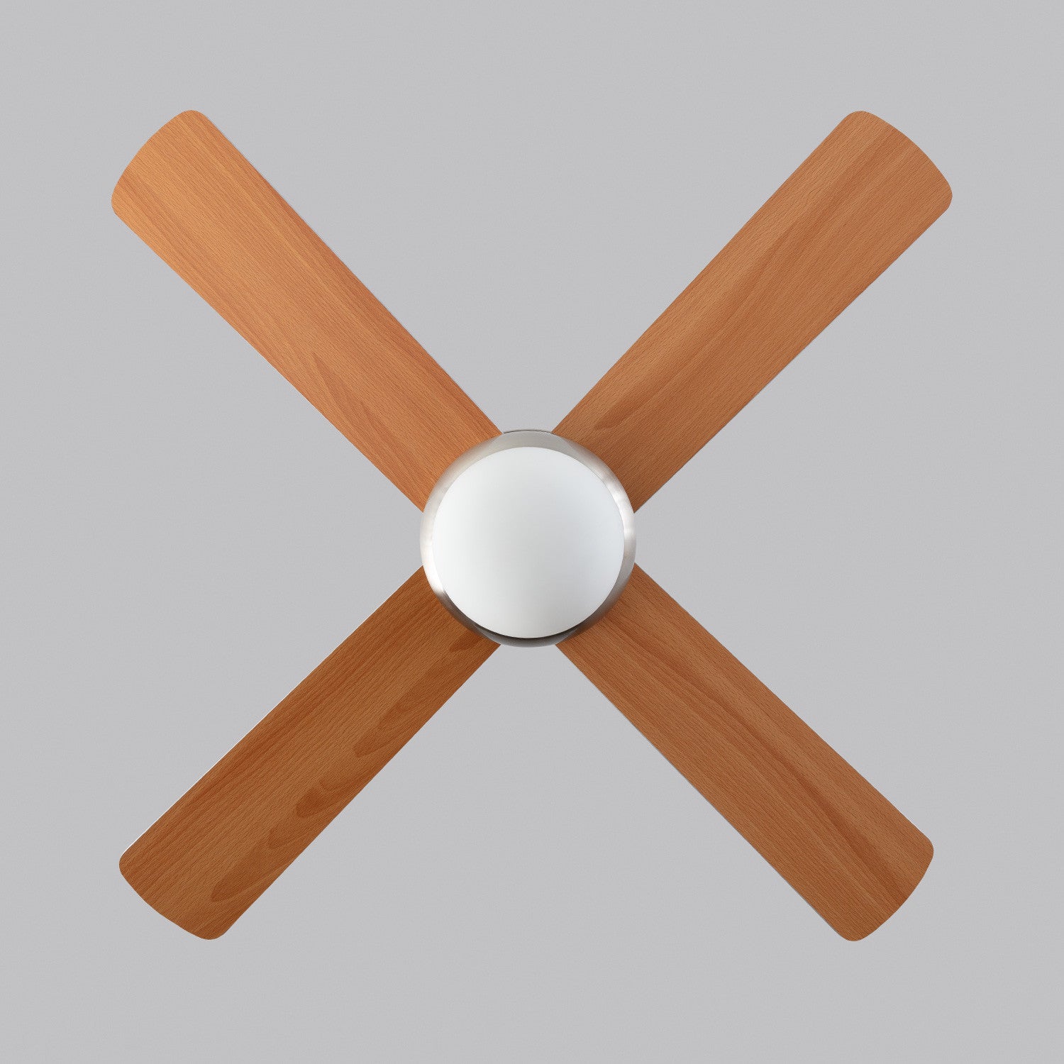 TECHBREY - Ventilateur de Plafond Silencieux avec Télécommande | 3 Vitesses Réglables | Minuterie Intégrée | Moteur AC 60W | Lames Réversibles - 8