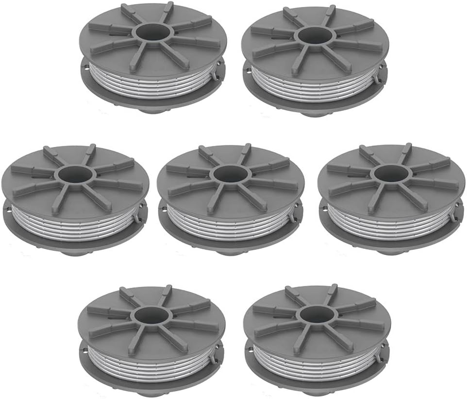 Wrzeciona do kosiarki Gardena 5307-20, 1,65 mm, 6,1 m, wrzeciona zamienne do PowerCut Art. 8848 (7 sztuk)