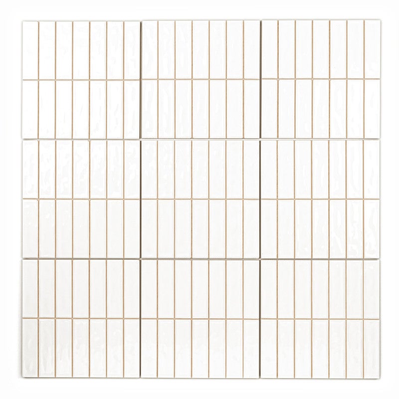 Manhattan Branco 20x20 PRECORTADO (2,5x10) - 2