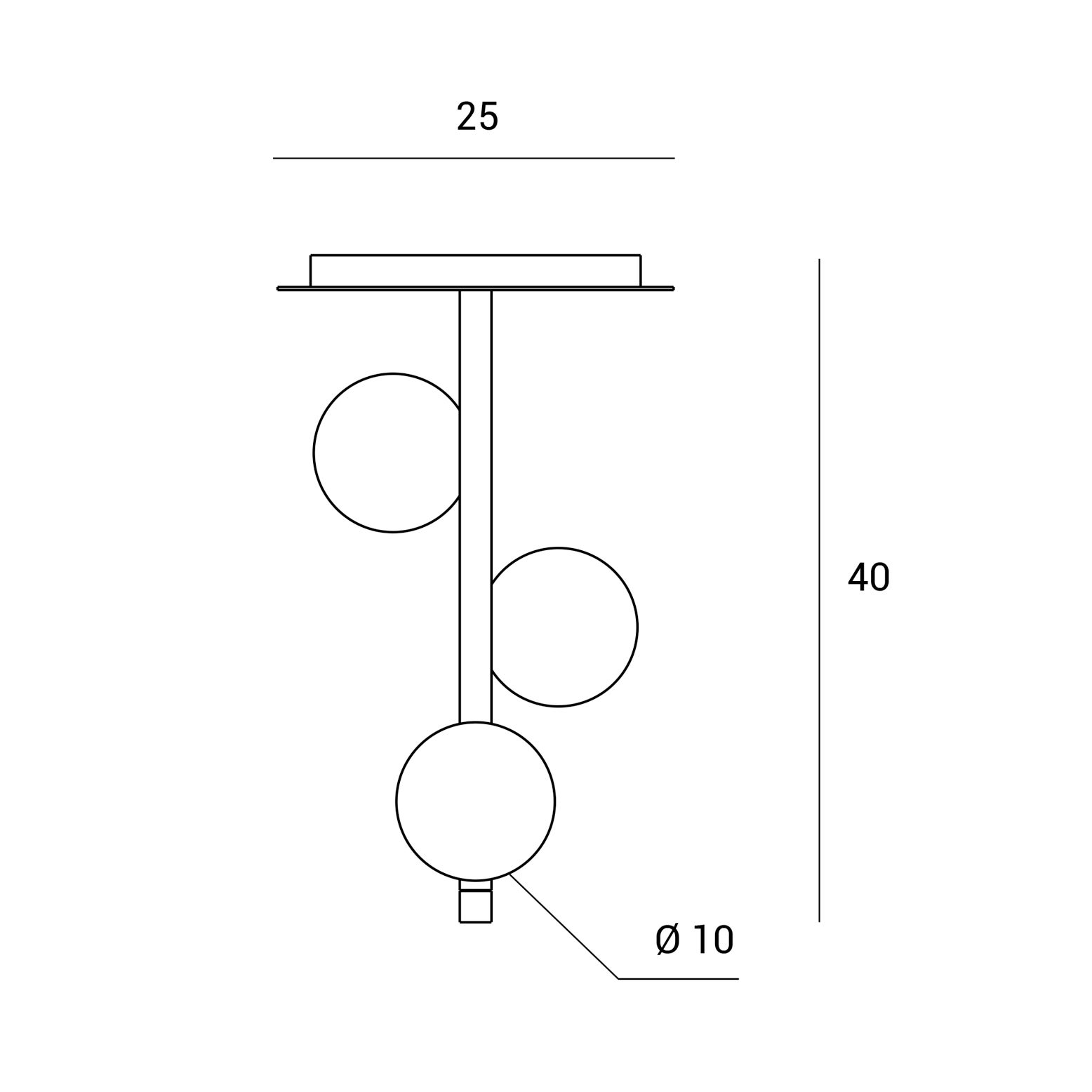 X-RAY suspension, transparent - 2