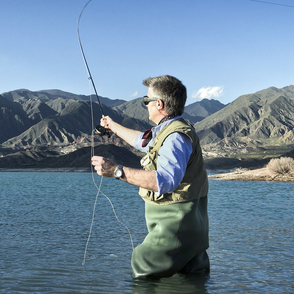 Cuissardes de pêche imperméables, pantalons d'étang, bottes de pêcheur, nylon, taille XXL 46/47 - 5