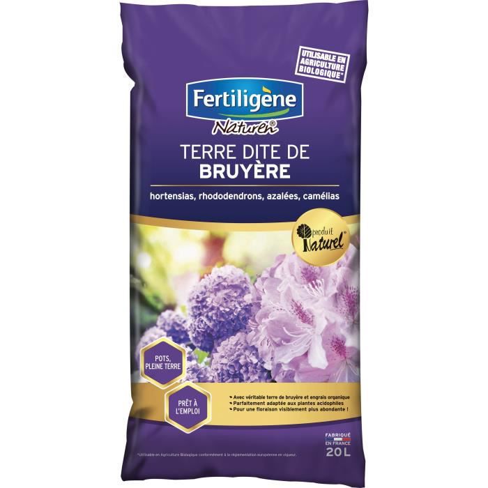 FERTILIGENE Terre dite de Bruyere - 20 L - 3