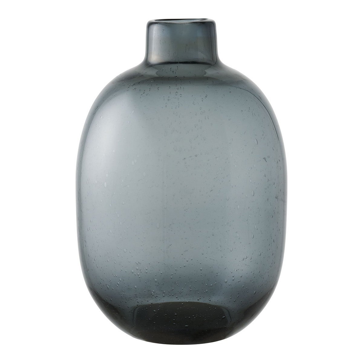 Wazon Dekoracyjny HN5, Szkło, Niebieski, Seven Design