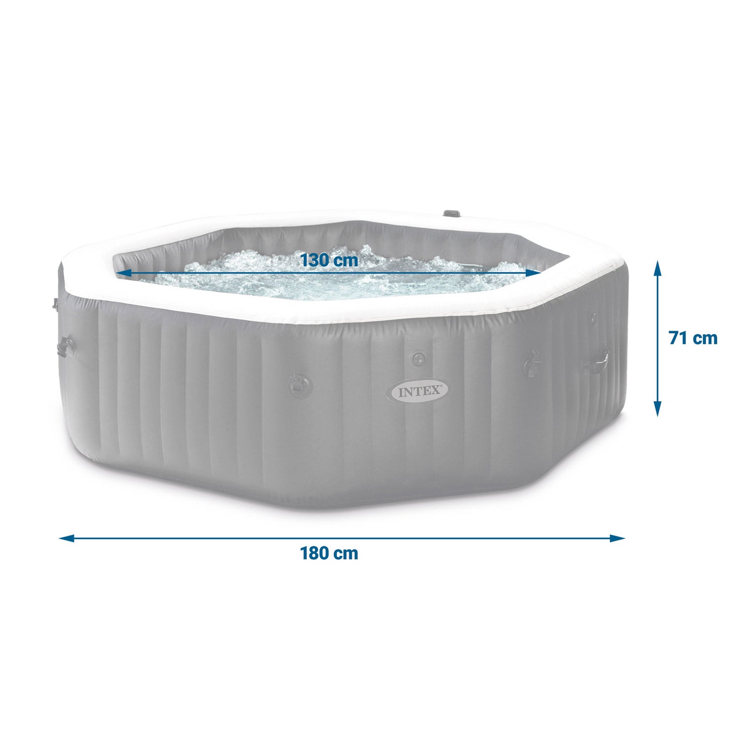 Dmuchane spa 4-osobowe hydromasaż Intex 28458 zestaw - 8