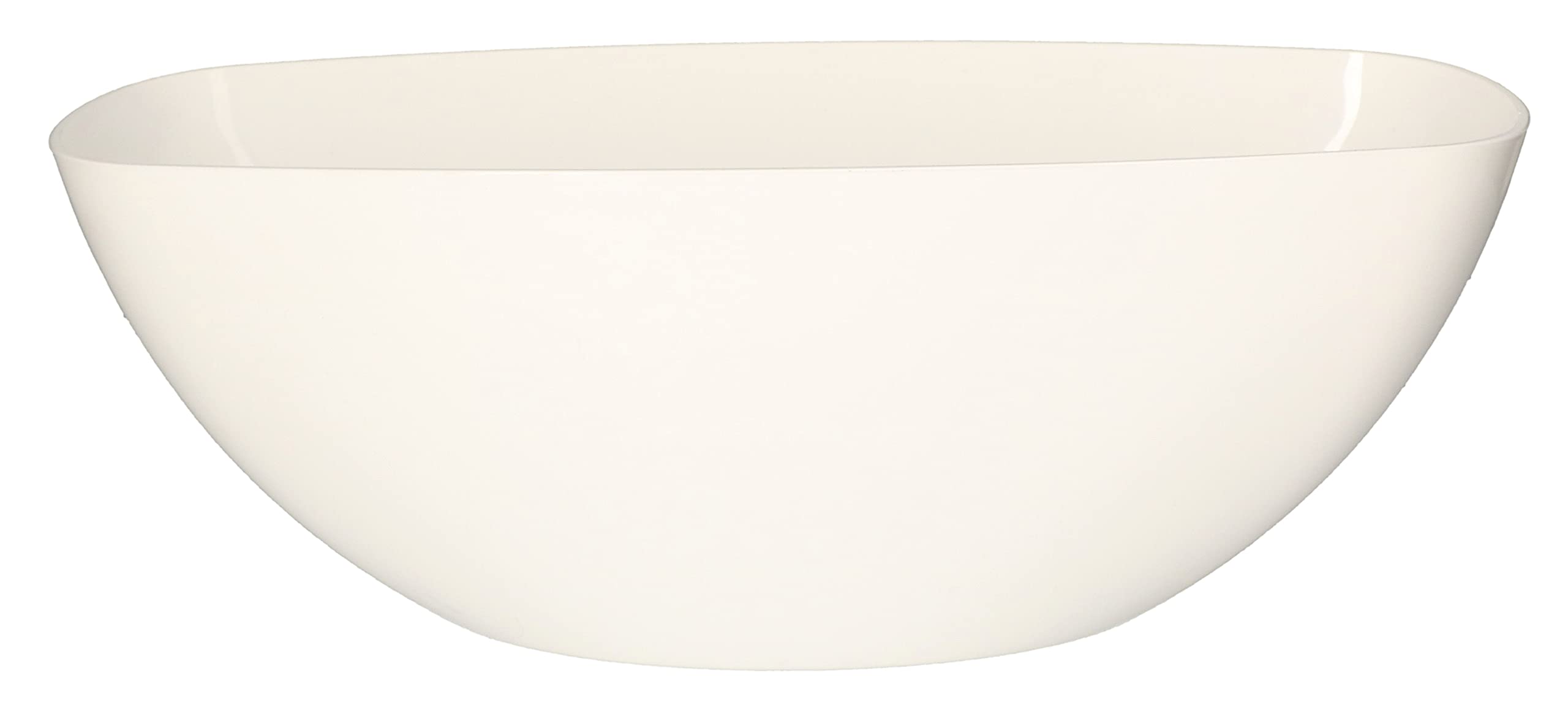 Doniczka donica osłonka na kwiaty 360x150 mm biała - KOTARBAU