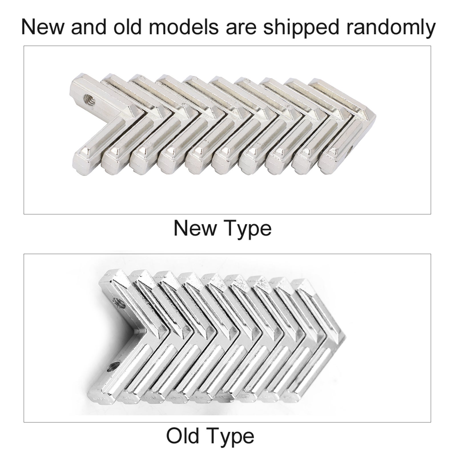 Connecteur d'angle intérieur en profilé d'aluminium (eu-3030) - 2