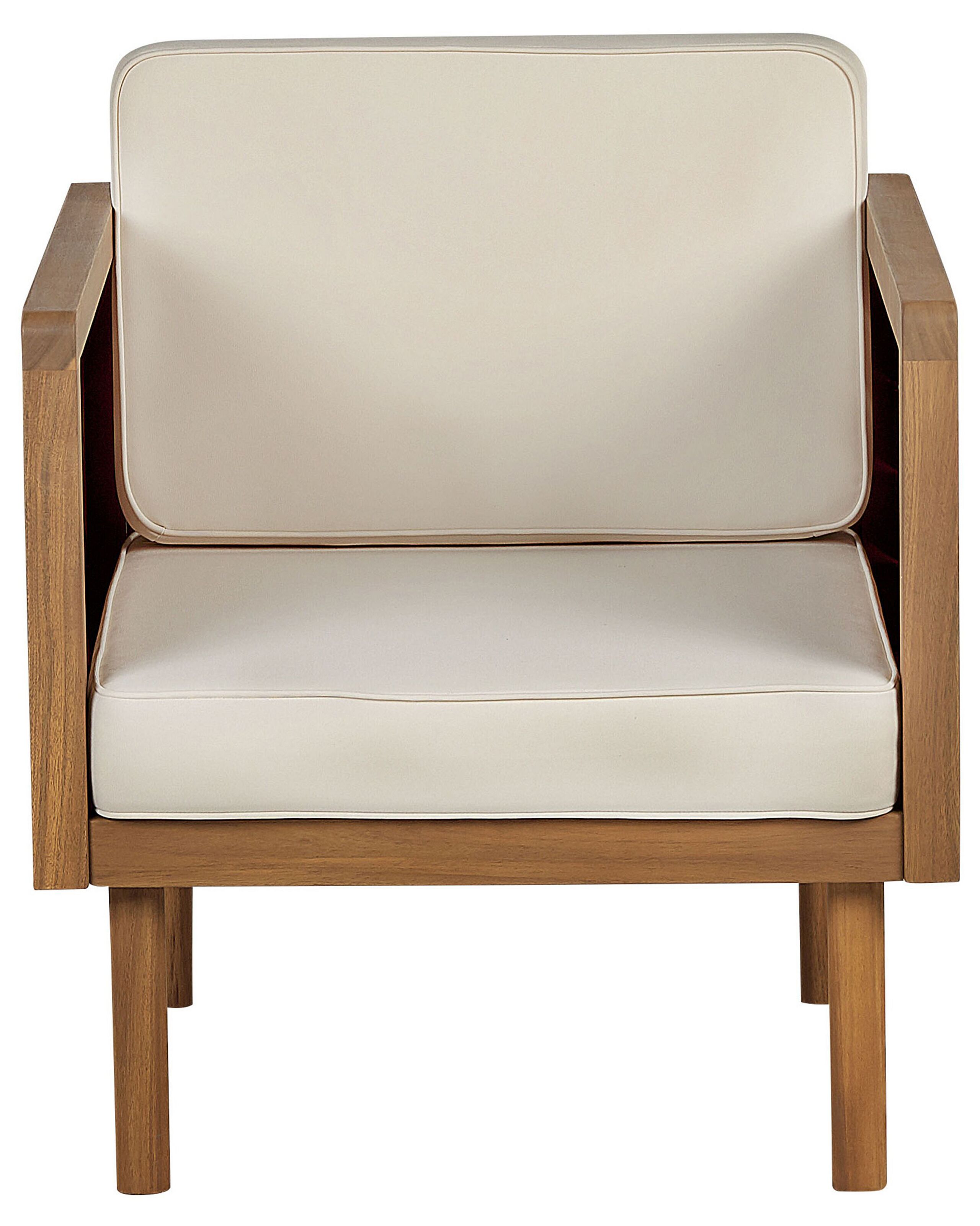 Fauteuil de jardin BARATTI Acacia Marron - 4