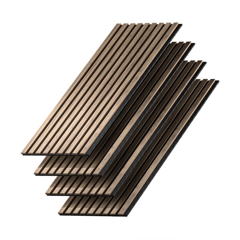 Vicco Panele ścienne Akustikpaneel, Orzech włoski, 4 szt.