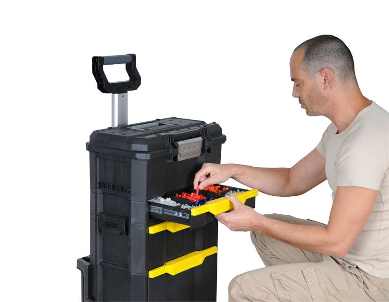 Stanley - Servante modulo 2 en 1 avec boite à outils - STST1-70344 - 3