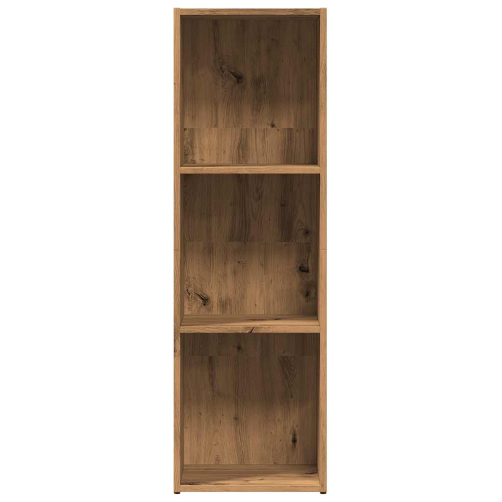 Bibliothèque pour Séjour en Bois Marron H. 114 x l. 36 x P. 30 cm - 5
