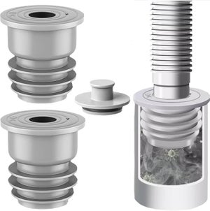 Tappo Di Scarico Universale In Gomma Siliconica Da 6 Per Lavello Da Cucina Bagno Vasca Tappo Di Scarico Tappo Da Viaggio 2 Pezzi Nero 88242425