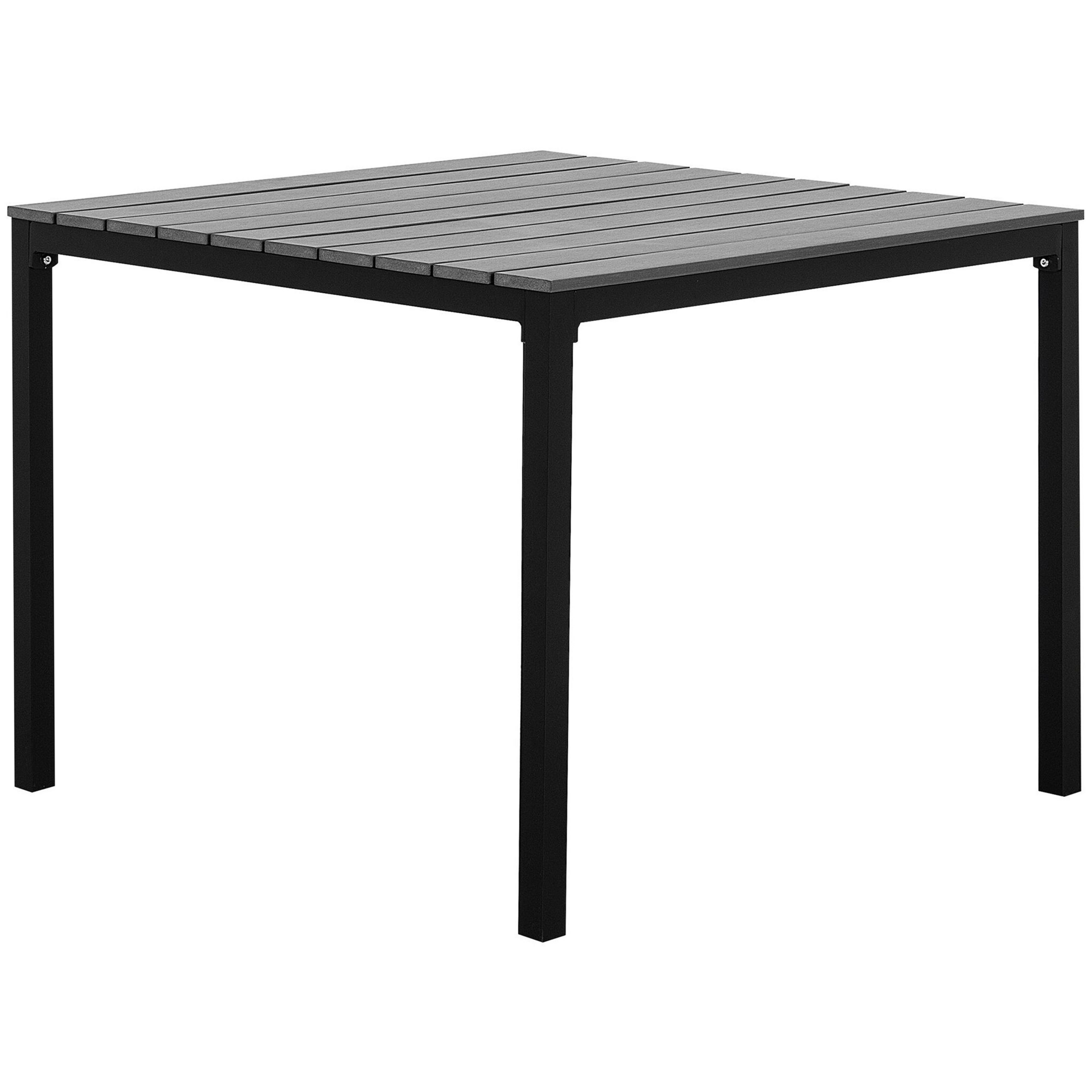 Masă dining de exterior PRATO 95 cm 95 cm Gri