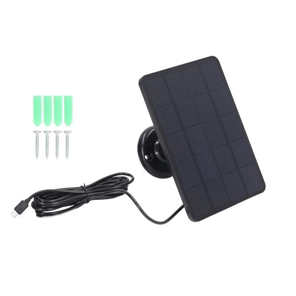 Panneau solaire 4W, chargeur de batterie, caméra Micro USB, panneau solaire pour appareils électroménagers - 3