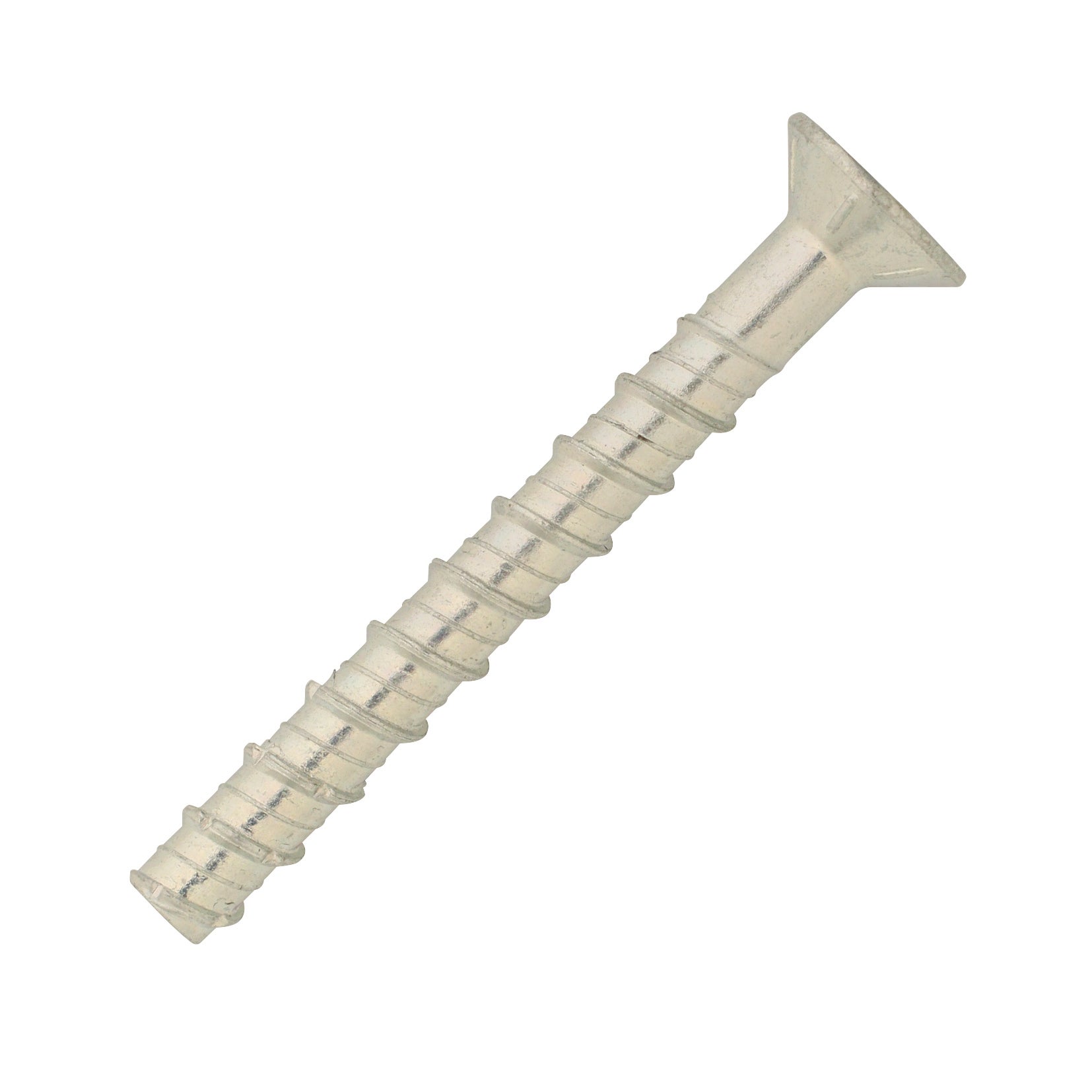 Vis béton tête fraisée acier zingué ETE option 1 BTF Ø6x100mm - Boite ...