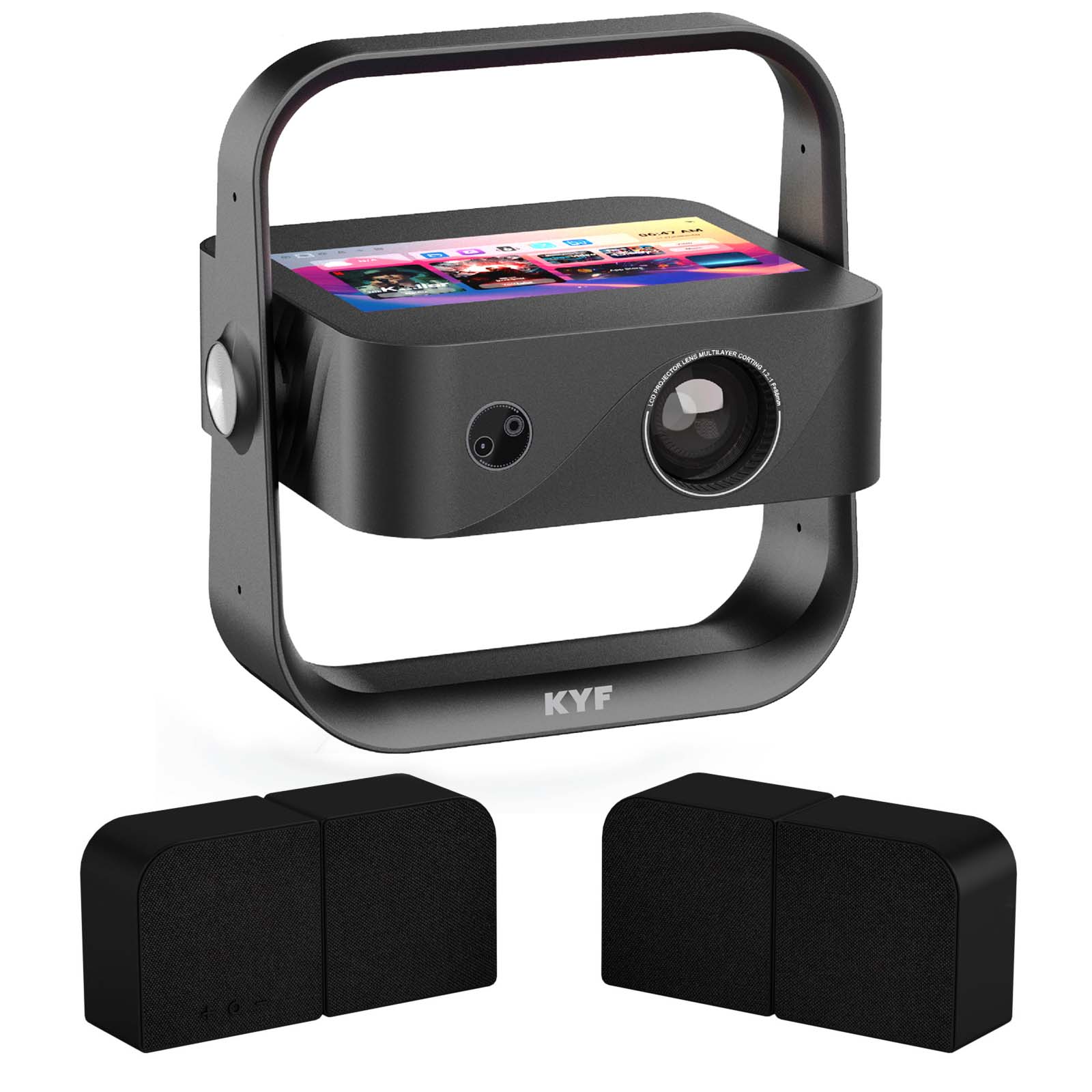 Vidéoprojecteur 4K ULTIMEA Nova C40 - Android TV 11.0, 600 Lumens ANSI, Dolby Audio, Design Gimbal 90°, Portable - 2