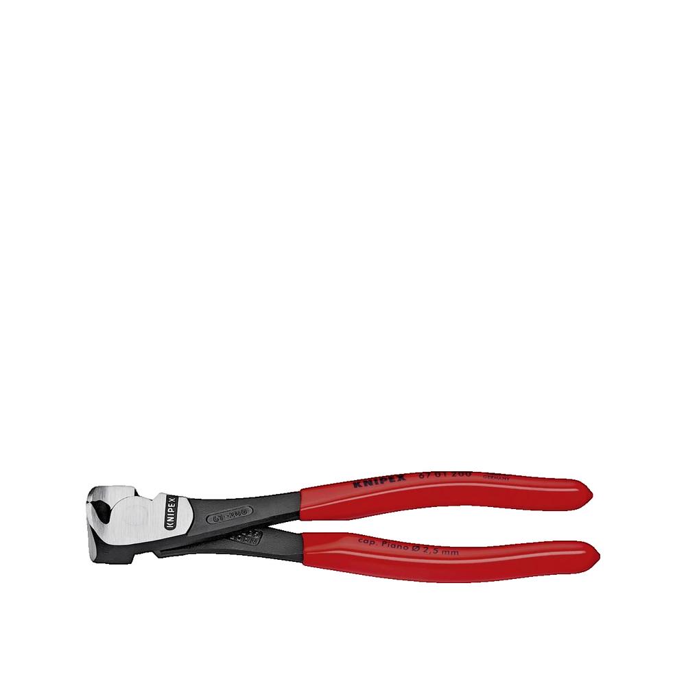 Szczypce tnące czołowe Knipex stal 200 mm cięcie twardego drutu