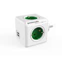 Allocacoc PowerCube 1202GY 4 prese 2 splitter USB Allocacoc PowerCube 1202GY 4 prese 2 splitter USB