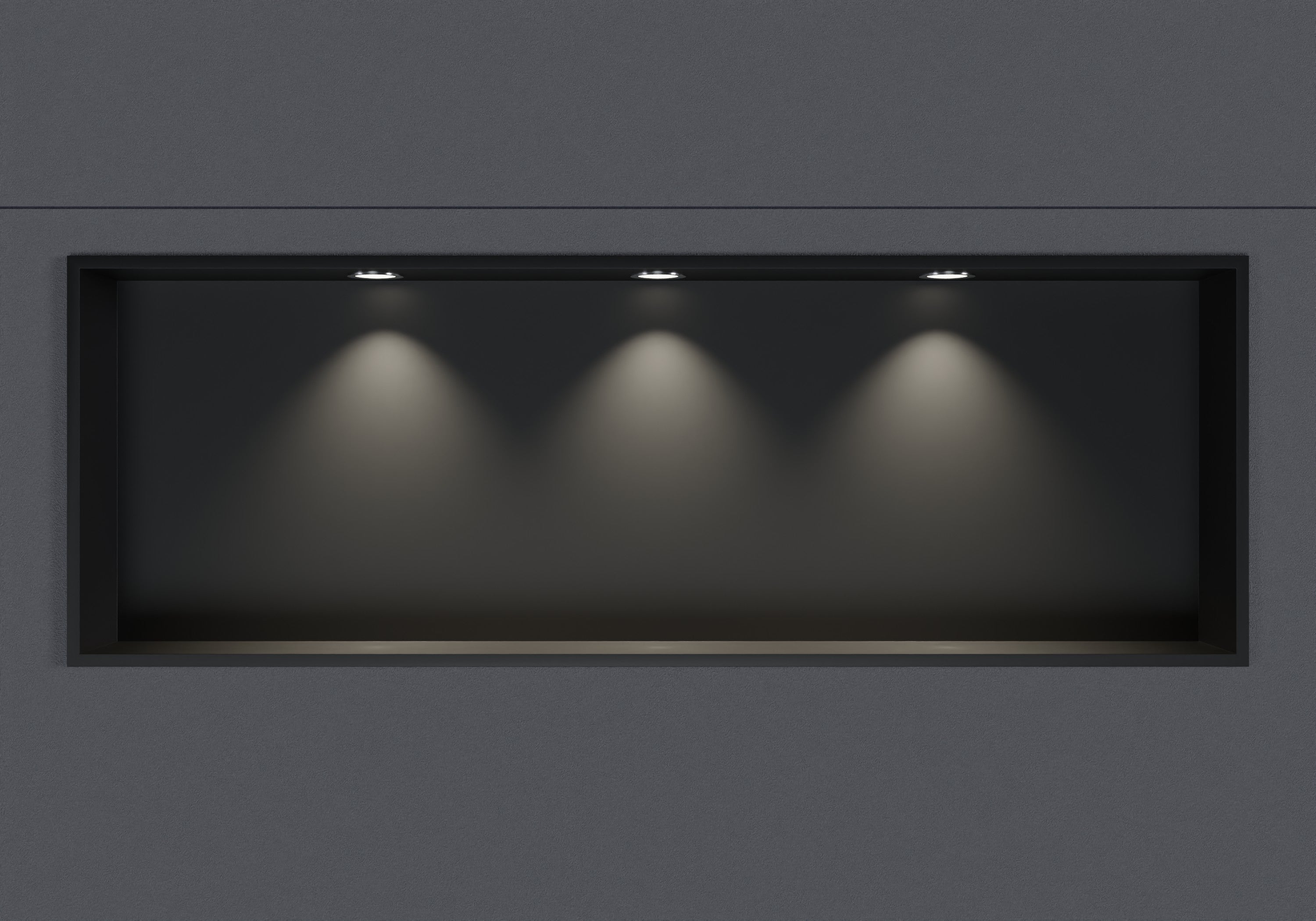 Nicchia Doccia In Acciaio Inox 304 – 3 Ripiani, 20,3x91,4 Cm, Da Incasso, Bianco, Nessuna Piastrella Necessaria