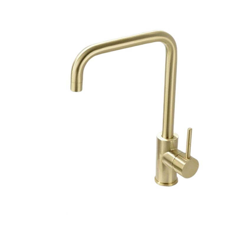 Kran kuchenny obrotowy 360° z wyjmowanym perlatorem (złoty)